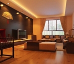 Modern Chinese-style salon