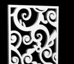 Modle 3D de style europen pattern creux de partition