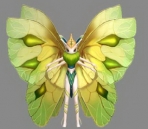 Modle 3D de papillon Assistant