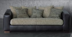 Modern Sofa 3D Model 3-5, paragraphe (format OBJ)