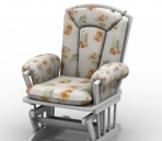 White loisirs Chaise modle
