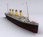 Modle 3D de RMS Titanic