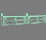 Des balustrades en marbre blanc Modle
