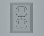 Switch Socket 3D Model 2-4
