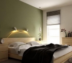 Jardin chambre de style de modle