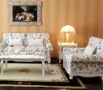 Europenne jardin canap style 3D Model Portfolio