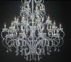 Modern lustre en cristal de modle-19